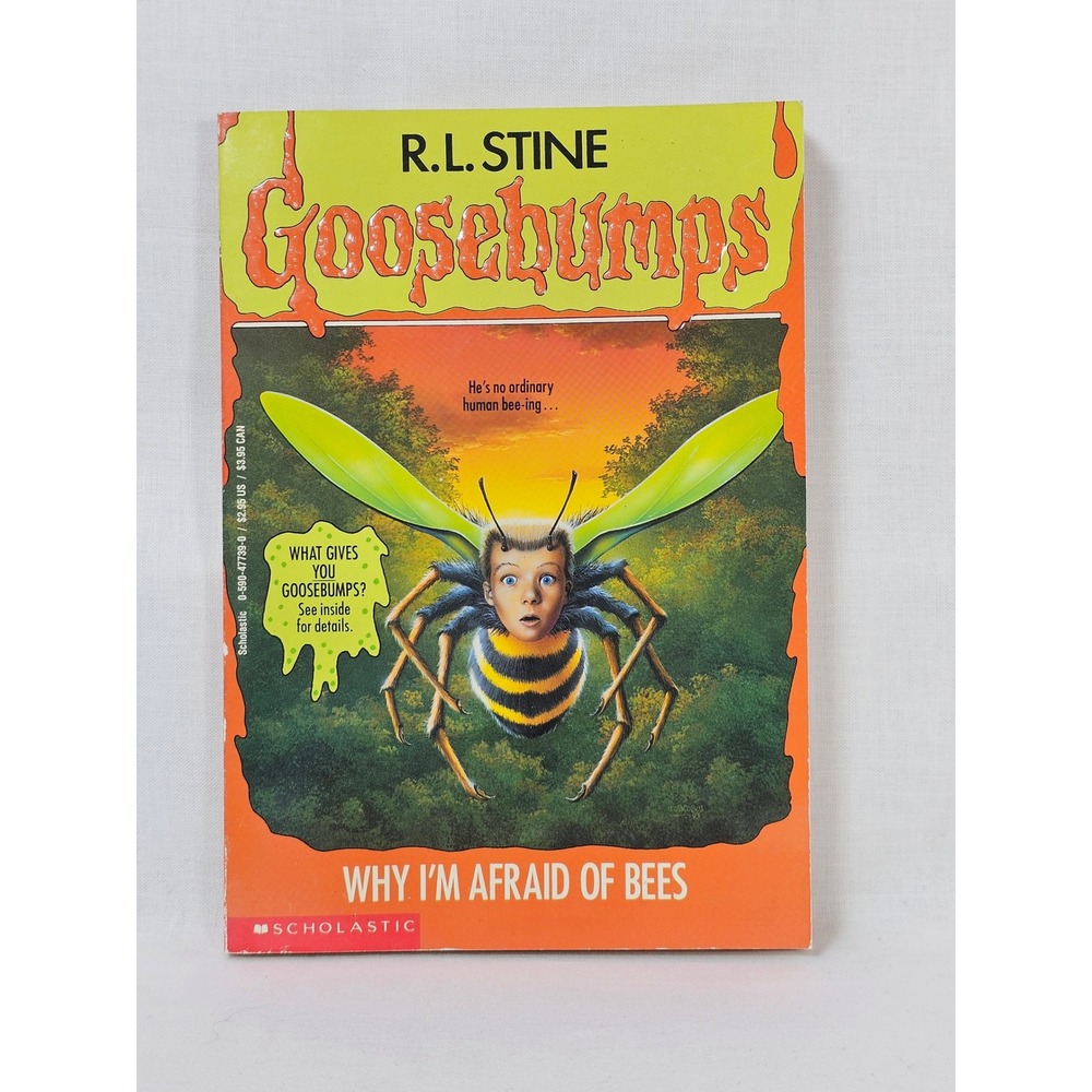 Goosebumps 17 I'm Afraid of Bees Stine 1st Edition 1994 Original First Printing
